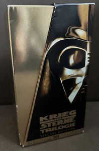 Star Wars Krieg der Sterne Trilogie Special Edition Gold Box – VHS - Bild 1 von 9