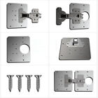1.5mm Thick 10x9cm Stainless Hinge Plate For Furniture Drawer Window Repair Tool