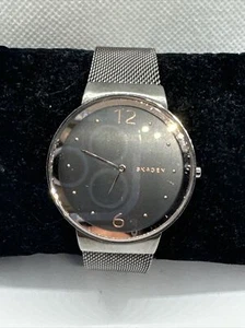 Skagen Freja SKW2389 Women's Grey Stainless Steel Mesh Analog Dial Watch AEA151 - Picture 1 of 11