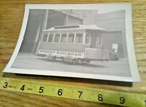 North Chicago ST. Railroad vagone ORIGINALE Roy W. Bruce FOTO - Foto 1 di 2