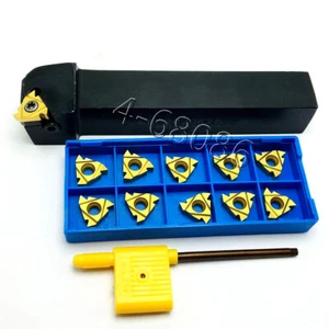 SER2525M22 25 x150mm Lathe Thread Turn Tool +10pc 22ER N60 BP010 carbide inserts - Picture 1 of 11