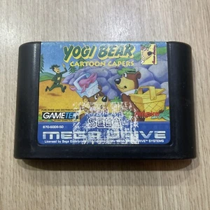 Yogi Bear Cartoon Capers - Sega Mega Drive (PAL) Game Cartridge - Bild 1 von 4