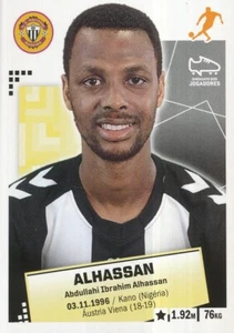 190 ALHASSAN # NIGERIA CD.NACIONAL STICKER PANINI FUTEBOL 2021 - Picture 1 of 2