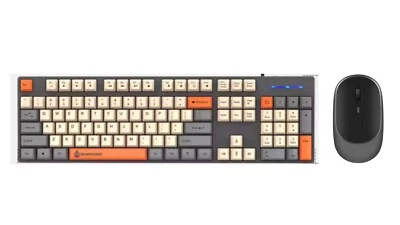 Ergonomic Mechanical 104 Key Wired Keyboard And Wireless Mouse For PC/PS4/5/Xbox - Image 1 of 4