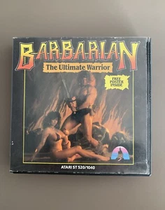 Jeu Barbarian The Ultimate Warrior Atari St 520 Death Sword Palace Software - Zdjęcie 1 z 16