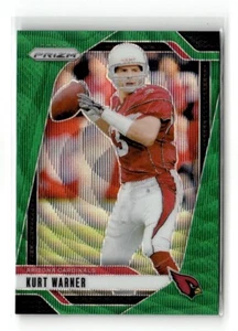 2024 Panini Prizm - Rookies Green Wave Prizm #8 Kurt Warner - Picture 1 of 2
