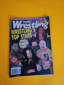 Inside Wrestling Magazine February 1999 Feat. The Rock Dwayne Johnson - Picture 1 of 5