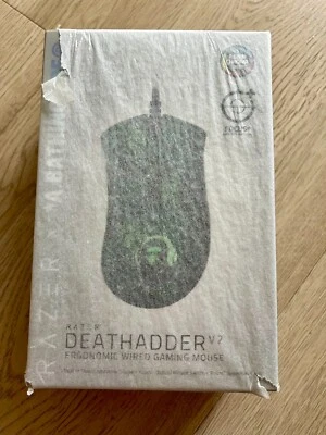 Razer x *A BATHING APE Deathadder V2 Wired Gaming Mouse 20,000 DPI - Image 1 of 4