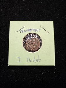 INDIA 1/2 Dokdo State of Navanager 1570’s Bronze Coin - Picture 1 of 4
