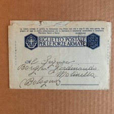 F) Franchigia posta militare 66 13.11.41 per Molinella Bologna