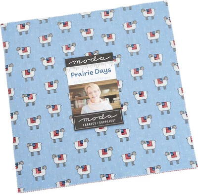 Prairie Days Moda Layer Cake 42 100% Cotton 10" Precut Quilt Squares - Image 1 of 2