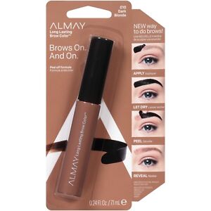 ALMAY The Brow Lives On Long Lasting Color DARK BLONDE 010 peel off colour eye