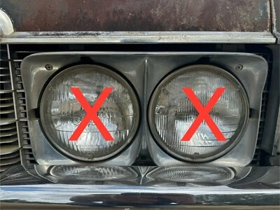 1969-70 Cadillac DeVille Headlight Bezel / Surround - Driver Left - Image 1 of 4