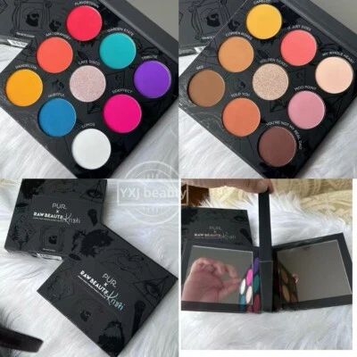 PUR x RAW BEAUTY KRISTI Double-Sided Eye Shadow Palette Full Size~Rare~NEW BOX - Image 1 of 4