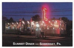 NIGHT VIEW,SUMMIT DINER~N. CENTER AVE.~SOMERSET PA - Picture 1 of 1