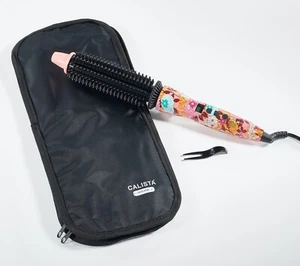 Cepillo redondo térmico Calista Perfecter Pro con bolsa - Floral - Imagen 1 de 3