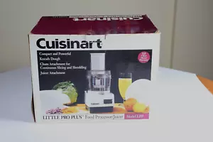 Vintage Cuisinart Little Pro Plus TX Food Processor Juicer & Accessories TESTED - Picture 1 of 8