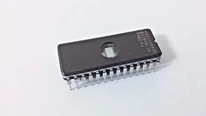Intel EPROM CPU IC Chip DIP 28 Pin D27128A25 U204012D Löschbar NMOS Keramik 1983 - Bild 1 von 3