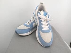 Municipal Origin Sneaker Schuhe Herren Größe 10 / 10,5 weiß himmelbl Mark Wahlberg - Bild 1 von 19