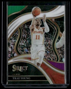 2023-24 Panini Select #243 Trae Young #243 Courtside Tri-Color Prizms - Picture 1 of 2