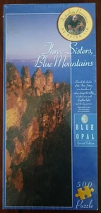 Three Sisters, Blue Mountains Blue Opal Special Edition 500 Piece Puzzle - Picture 1 of 1