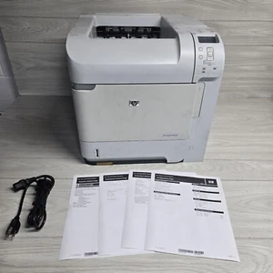 HP LaserJet P4014n Workgroup LaserJet Printer Page Count 56,311 77% Toner - Picture 1 of 13