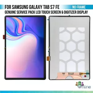 Genuine For Samsung Tab S7 FE Service Pack LCD Touch Screen Display Digitizer - Picture 1 of 4