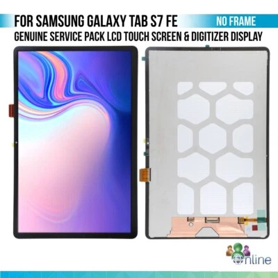 Genuine For Samsung Tab S7 FE Service Pack LCD Touch Screen Display Digitizer - Image 1 of 4