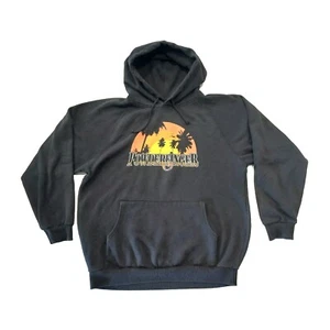 Rare Vintage Powderfinger Tour Hoodie Mens Size L AUS OZ Rock - Picture 1 of 7