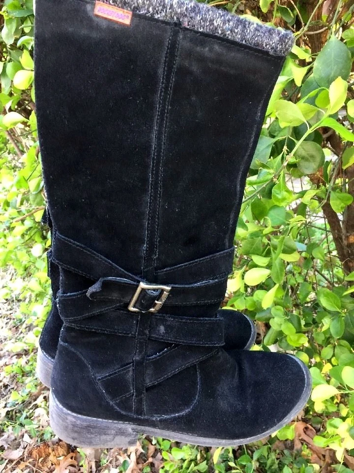 ROCKET DOG Sexy Suede Leather Motorcycle RIDING Cowboy BOOTS Womens Shoes Sz 8.5 - Image 1 of 4