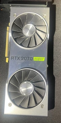 Tarjeta Super Graphics NVIDIA GeForce RTX 2070 - 8 GB USADA* FUNCIONA* SIN caja original. Foto 1 de 4