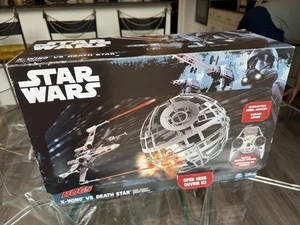 NIB Star Wars Air Hogs Rebel Assault Drones RC Flying X-Wing Vs Death Star - Picture 1 of 5