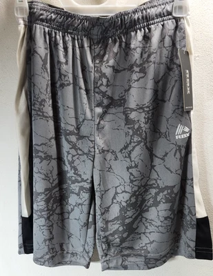 RBX Boy’s Athletic Shorts Size 10/12 Gray Razzle NEW - Image 1 of 4