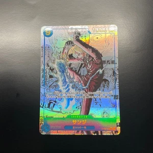 Sanji OP06-119 Manga Alt Art Comic Parallel ONE PIECE CARD The Best Japanese - Picture 1 of 10