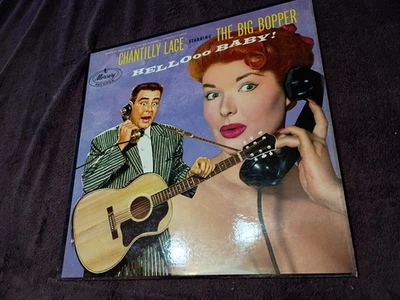 THE BIG POPPER CHANTILLY LACE 1959 LP *RARE* US MERCURY MG-20402 STEREO VINYL !! Foto 1 de 4