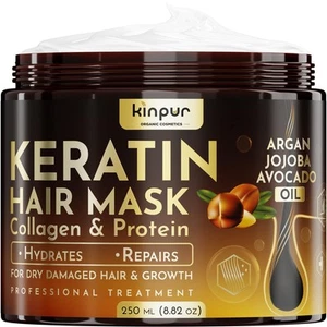 Hair Mask for Damaged Hair – Keratin Treatment for Hair Growth & Hydration – ... - Picture 1 of 7