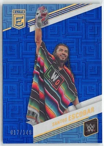 Panini Donruss Elite WWE 2023 azul paralelo #73 Santos Escobar/149 - Imagen 1 de 2