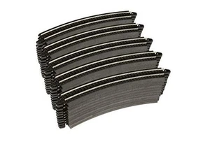 Trains - Snap-Fit E-Z TRACK 18” RADIUS CURVED TRACK - BULK (50 pcs) - STEEL - Picture 1 of 6