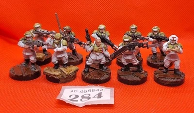 Warhammer 40k Astra Militarum Cadian Shock Troops Squad Games Workshop - Image 1 of 4