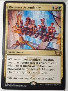 Riveteers Ascendancy - Streets of New Capenna - Magic the Gathering MTG Schön! - Bild 1 von 3