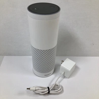 Amazon Echo Plus 1st Gen Music Speaker with Alexa Smart Home Hub ZE39KL White - Image 1 of 4