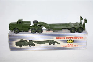 Dinky 660 Tanktransporter, sehr guter Zustand im Originalkarton - Bild 1 von 8