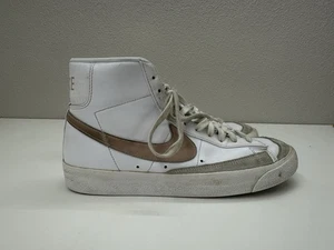 Nike Blazer Mid 77 Womens Sneakers Size 11 Nike White Pink Shoes CZ1055-118 - Picture 1 of 11
