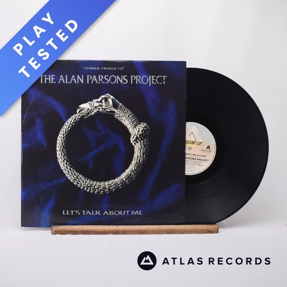 The Alan Parsons Project Let's Talk About Me 12" Single Vinyl Record - VG+/EX Foto 1 de 4