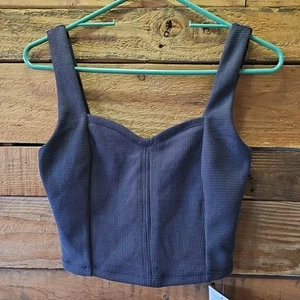 Lululemon Ribbed Softstreme Sweetheart Tank Black Size Small NWT Size Small  - Picture 1 of 5