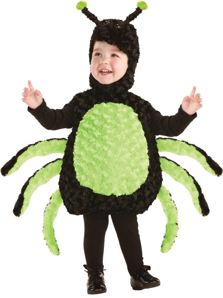 Disfraz de araña de felpa para vientre bebés niño pequeño 2T-4T meses Foto 1 de 1