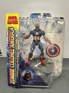 Marvel Select Zombie Colonel America Action Figure 2007 Diamond Select Marvel Zo - Picture 1 of 16
