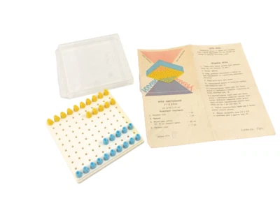 USSR Board Game Corners Ugolki Vintage Children Kids Toys Collectible Soviet Old - Image 1 of 4