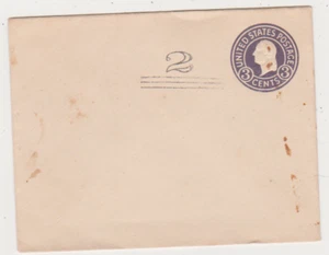 Scott # U448 Mint NH Error Surcharge Printed To Left of Indicium Entire - Picture 1 of 1