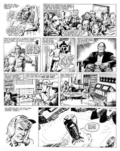 Original Artwork for Jet Ace Logan by John Gillatt - Tiger 26th March 1960 - Imagen 1 de 1